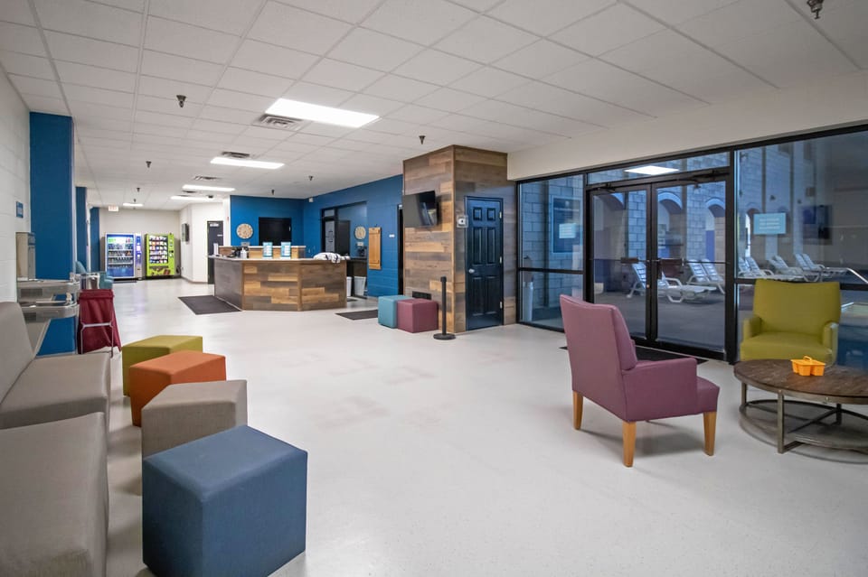 Lobby sitting area