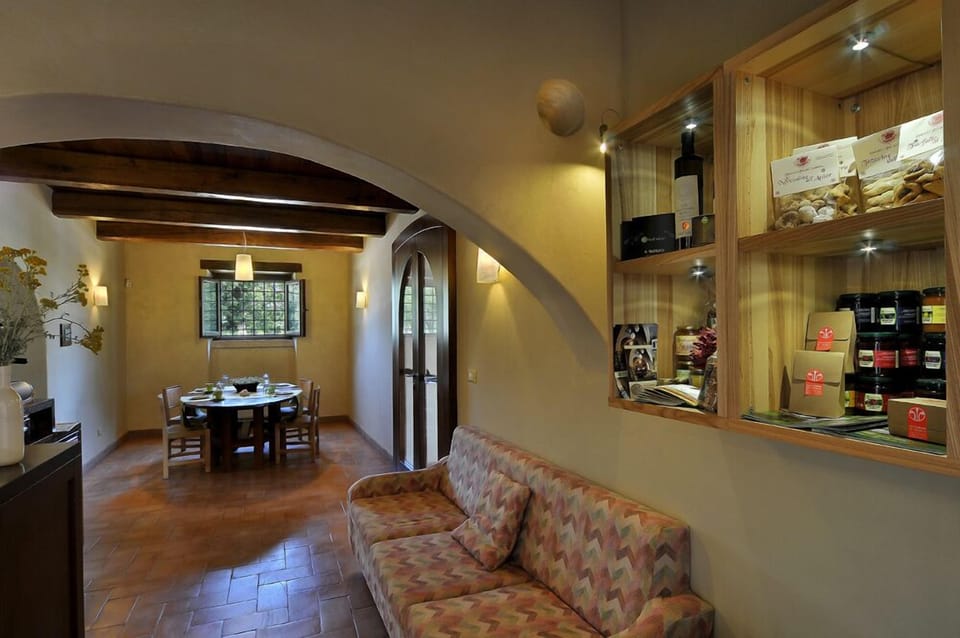 Interior entrance