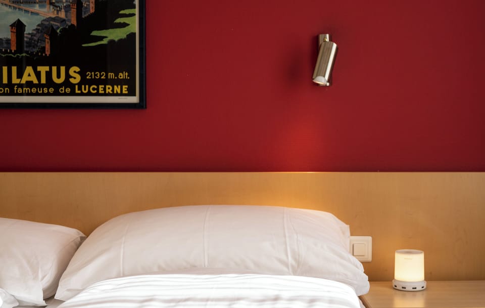 Standard Double or Twin Room | Living area | 30-cm flat-screen TV with satellite channels, TV