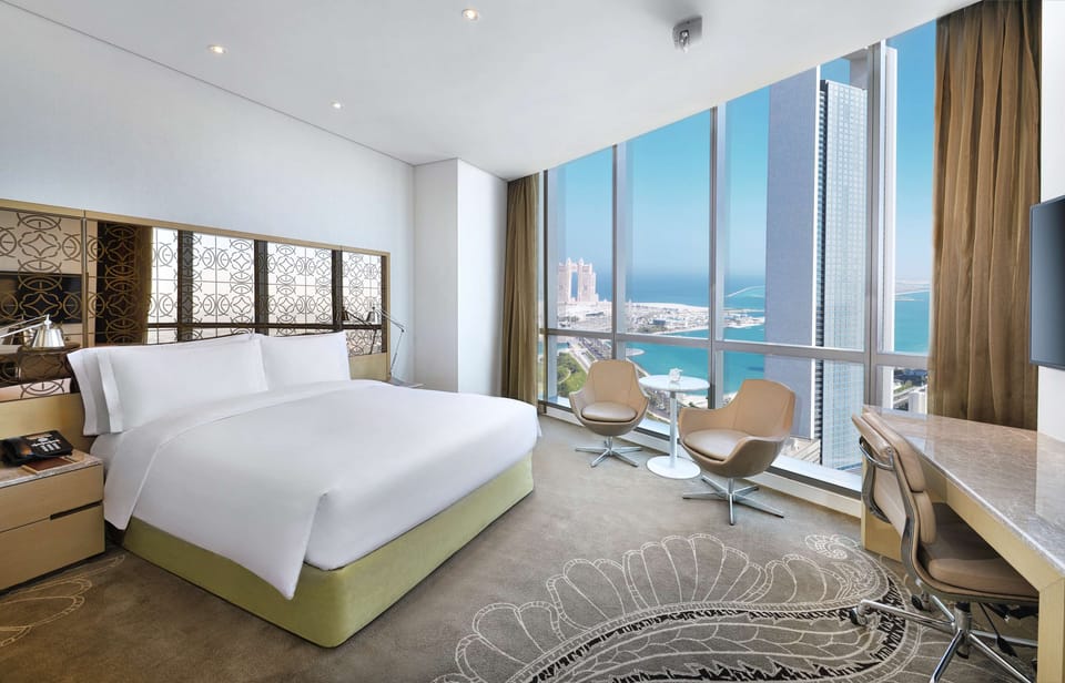 Superior Room, 1 Queen Bed, Accessible, Sea View | Premium bedding, down comforters, memory foam beds, minibar