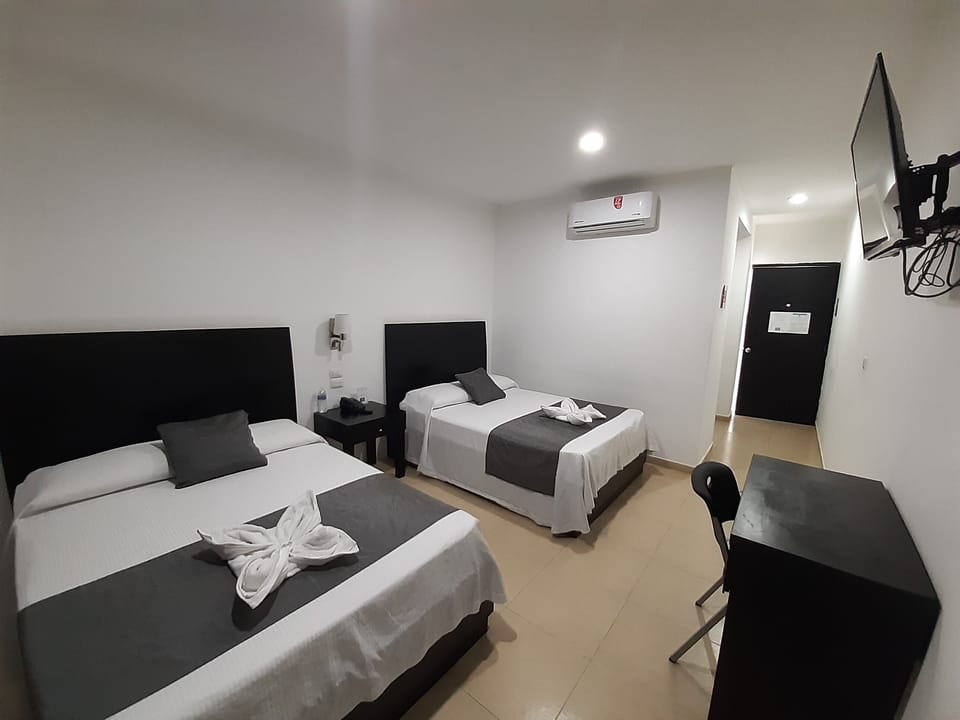 Blackout drapes, iron/ironing board (on request), WiFi (free)