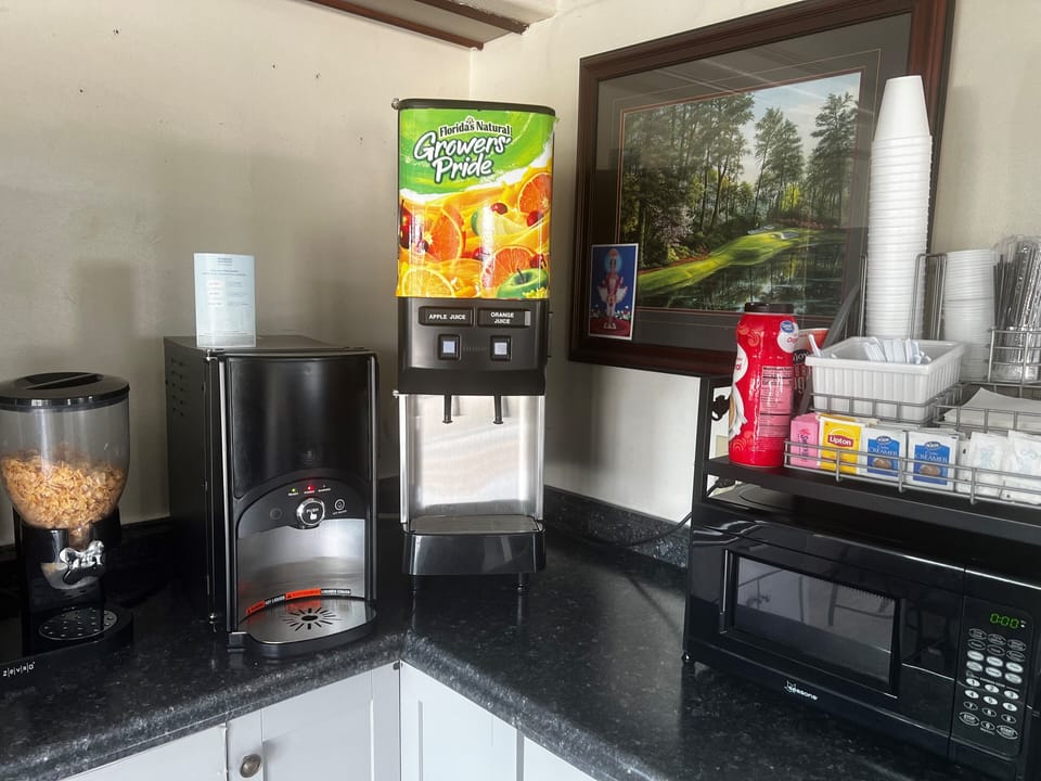 Free daily on-the-go breakfast