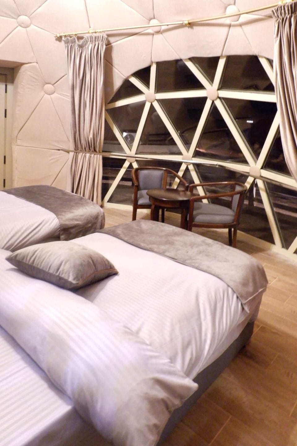 Double Room (Panoramic Double Bubble Tent) | Bed sheets