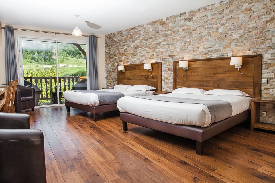 Comfort Quadruple Room | Premium bedding, individually decorated, desk, soundproofing