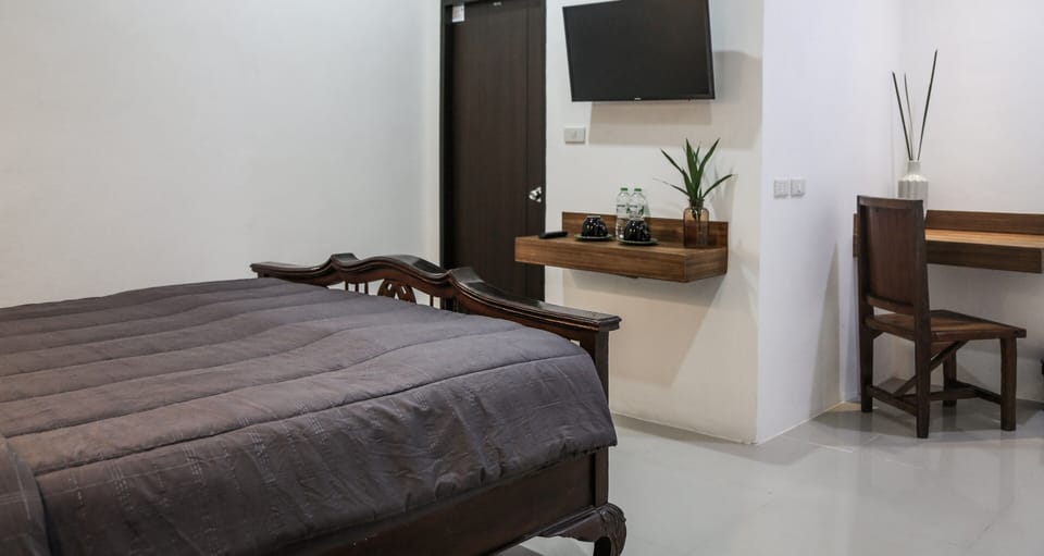 King Studio | Laptop workspace, free WiFi, bed sheets, wheelchair access
