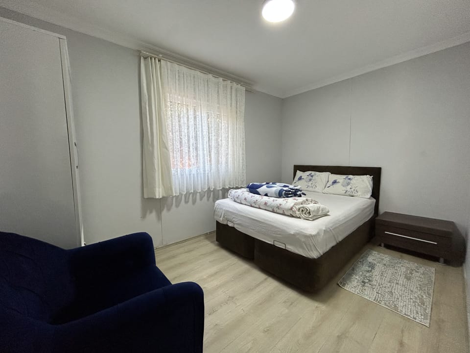 Apartment, 2 Bedrooms | Premium bedding, individually decorated, desk, laptop workspace