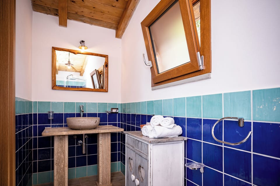Superior Room | Bathroom | Shower, rainfall showerhead, free toiletries, hair dryer