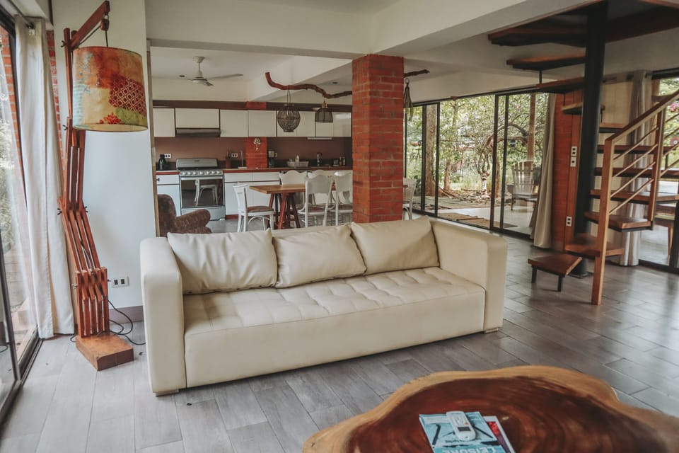 Design Villa, Garden View, Poolside | Living room | TV