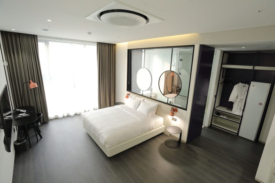 Luxury Room | Down comforters, blackout drapes, soundproofing, WiFi (free)