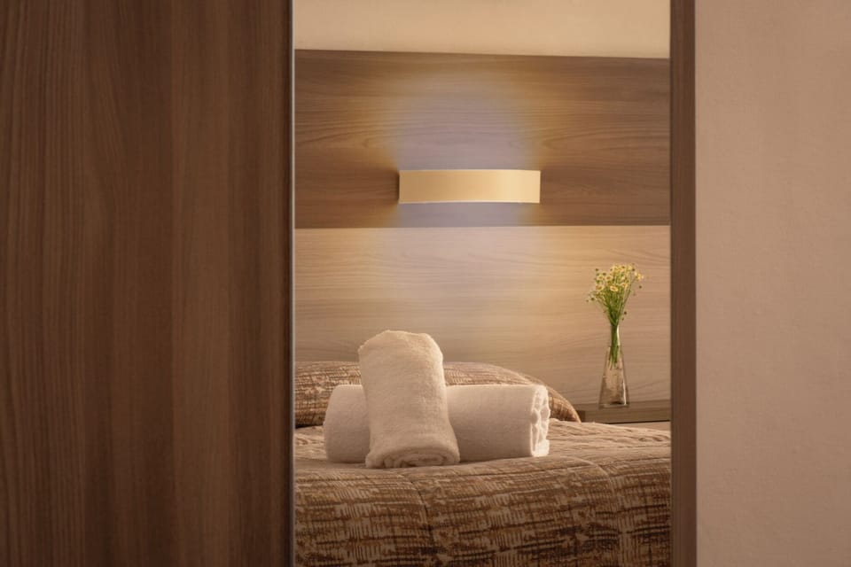 Superior Double Room | Down comforters, desk, blackout drapes, iron/ironing board