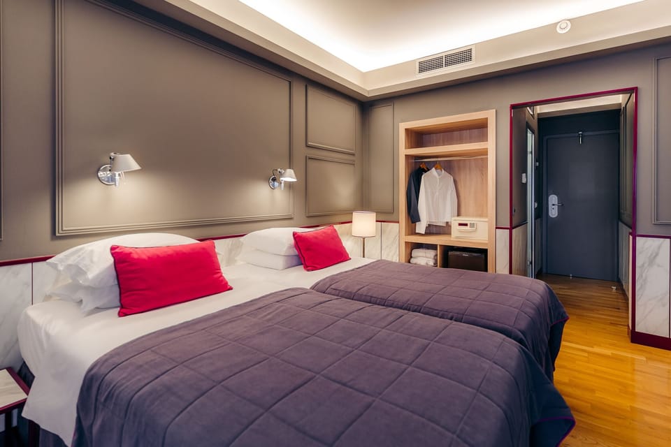 Superior Double or Twin Room (Acropolis View) | In-room safe, soundproofing, free WiFi, bed sheets
