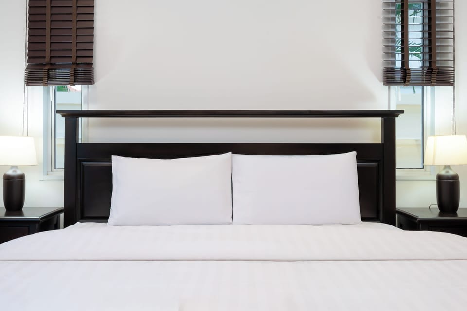 Standard Villa, 3 Bedrooms, Non Smoking, Kitchen | 3 bedrooms, desk, blackout drapes, iron/ironing board