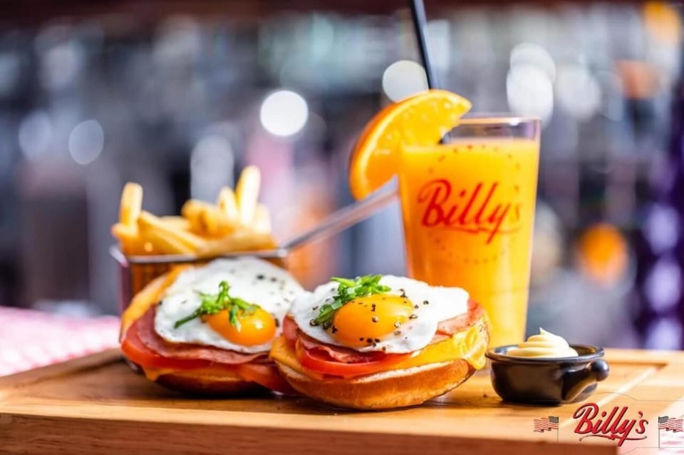 Daily cooked-to-order breakfast for a fee