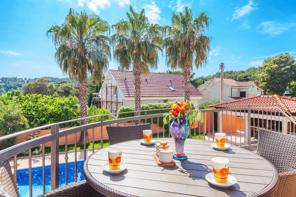 Villa, 3 Bedrooms, Private Pool | Balcony view