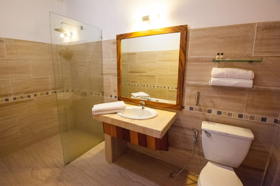 Standard Triple Room | Bathroom | Shower, bidet