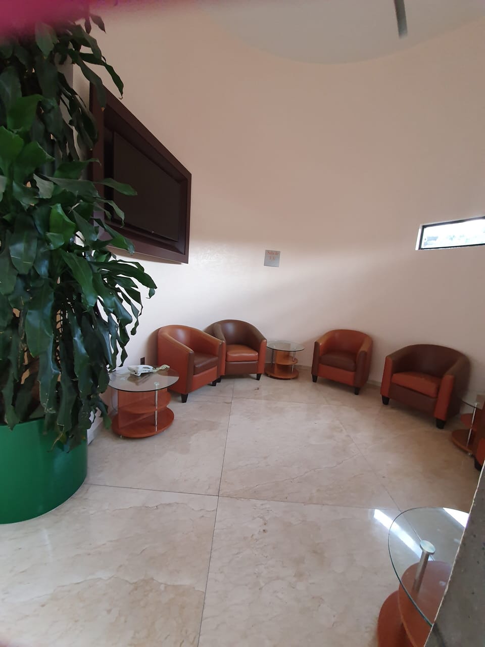 Interior entrance