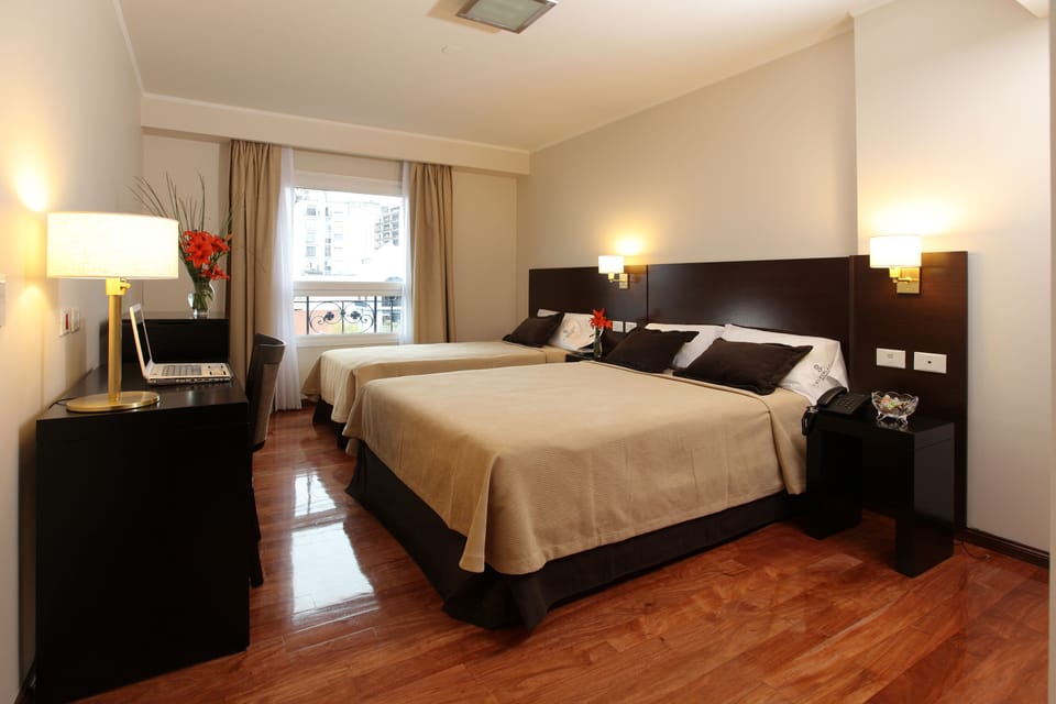Pillowtop beds, minibar, in-room safe, desk