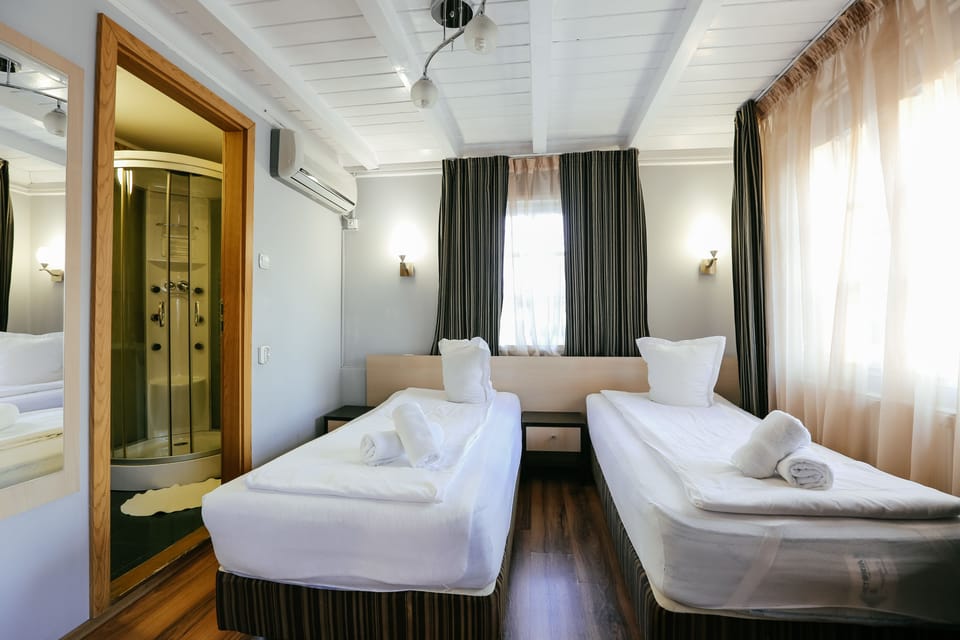 Double or Twin Room | Desk, soundproofing, iron/ironing board (on request), WiFi (free)