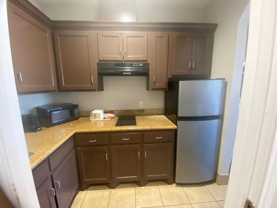 Room, 2 Double Beds, Accessible, Non Smoking (Mobility,Hearing,Roll-In Shower) | Pillowtop beds, desk, laptop workspace, blackout drapes