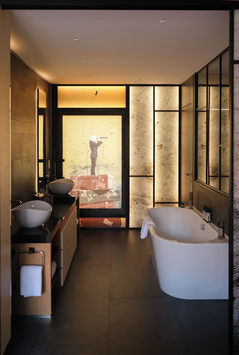 Suite, Terrace (Jacuzzi) | Bathroom | Rainfall showerhead, designer toiletries, hair dryer, bathrobes