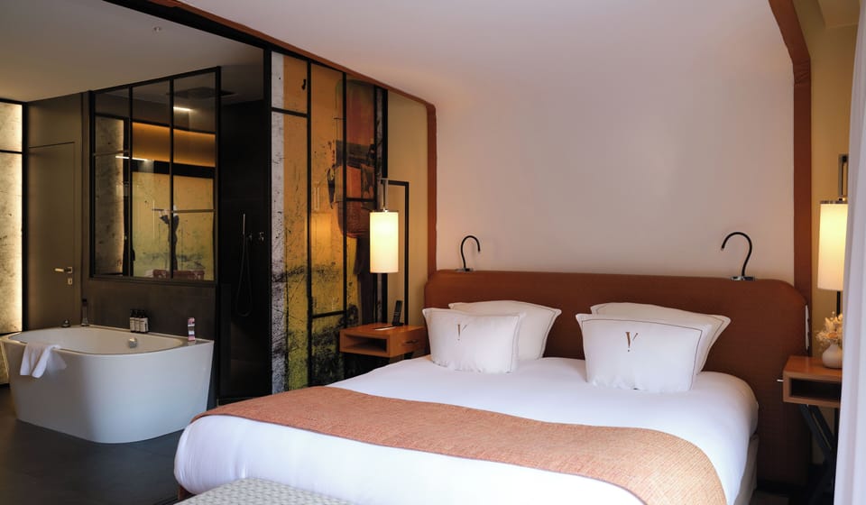 Suite, Terrace (Jacuzzi) | Premium bedding, free minibar, in-room safe, individually decorated