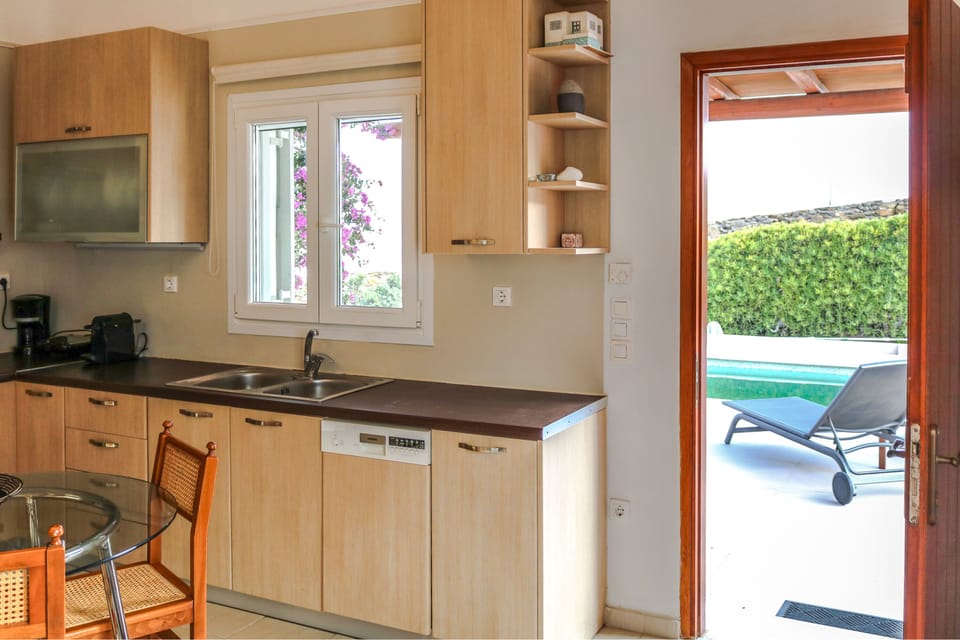 Villa, 2 Bedrooms, Private Pool | Private kitchen | Fridge, oven, stovetop, electric kettle