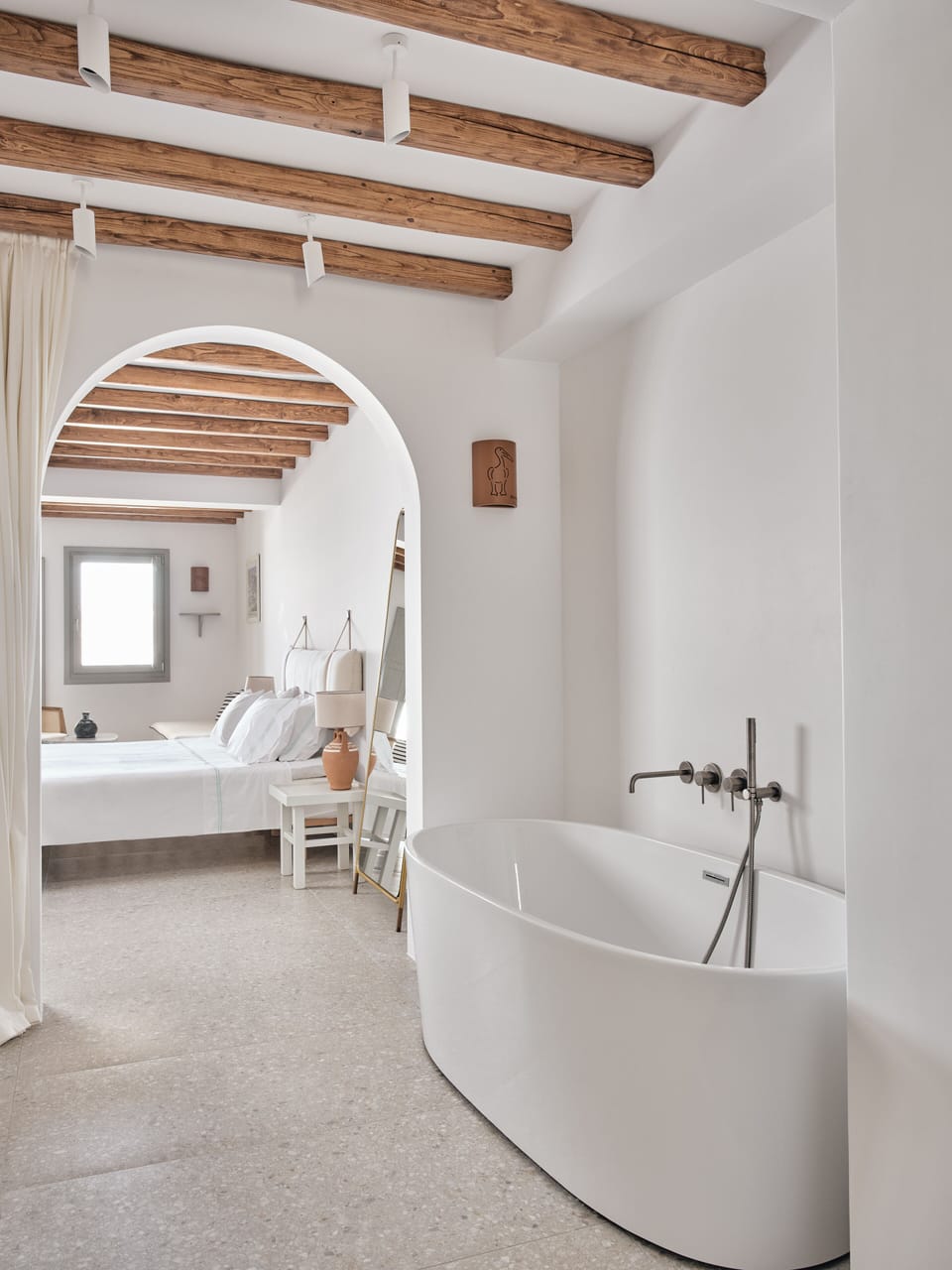 Hilltop Sea View Suite with Private Jacuzzi | Bathroom | Designer toiletries, hair dryer, bathrobes, slippers
