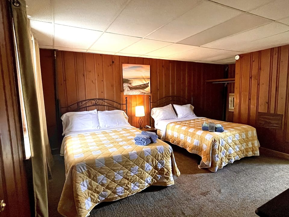 Comfort Double Room, 2 Double Beds, Non Smoking | Individually decorated, individually furnished, blackout drapes