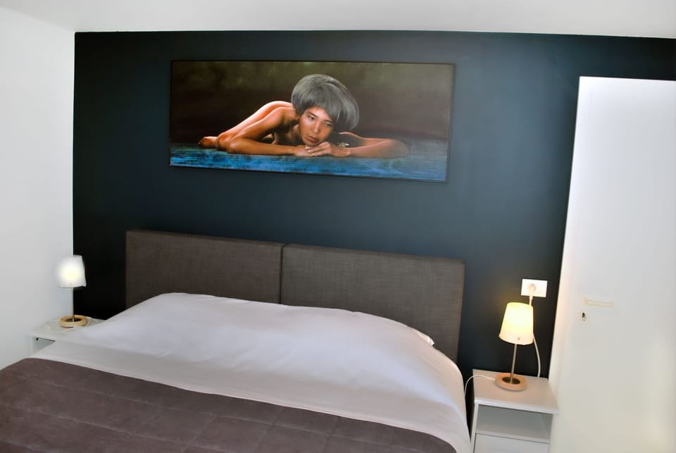 Double Room (La plume d'oie) | Premium bedding, pillowtop beds, desk, free WiFi