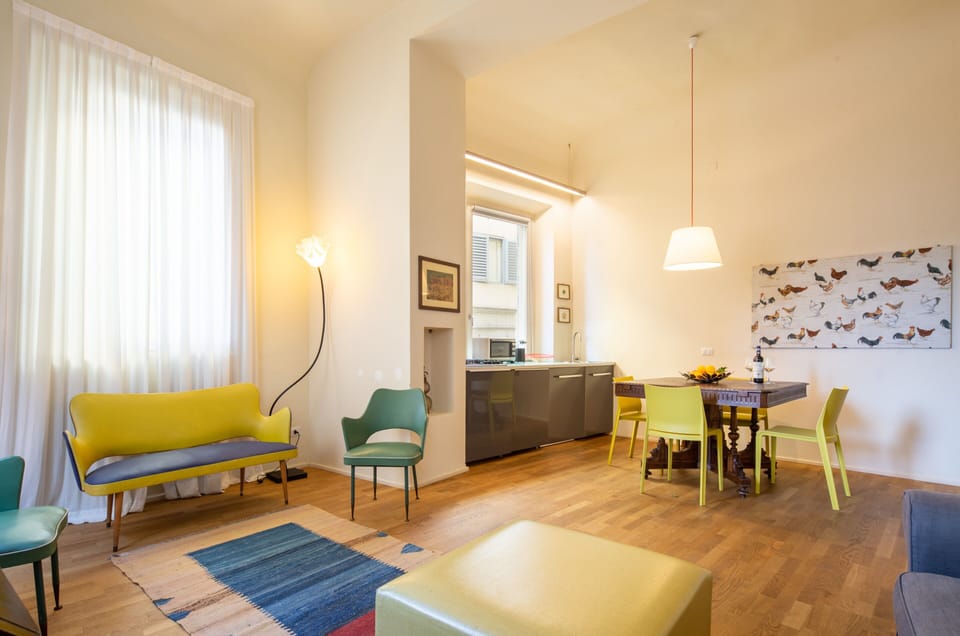 Deluxe Apartment, 3 Bedrooms | Living area | Flat-screen TV