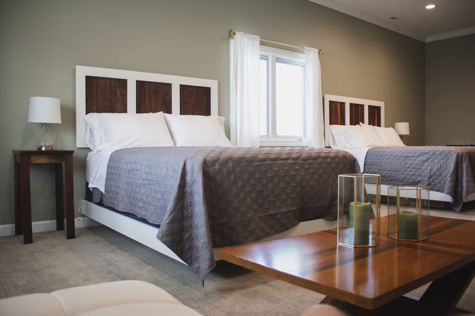 Deluxe Room, 2 Queen Beds, Private Bathroom | Premium bedding, individually decorated, individually furnished, desk
