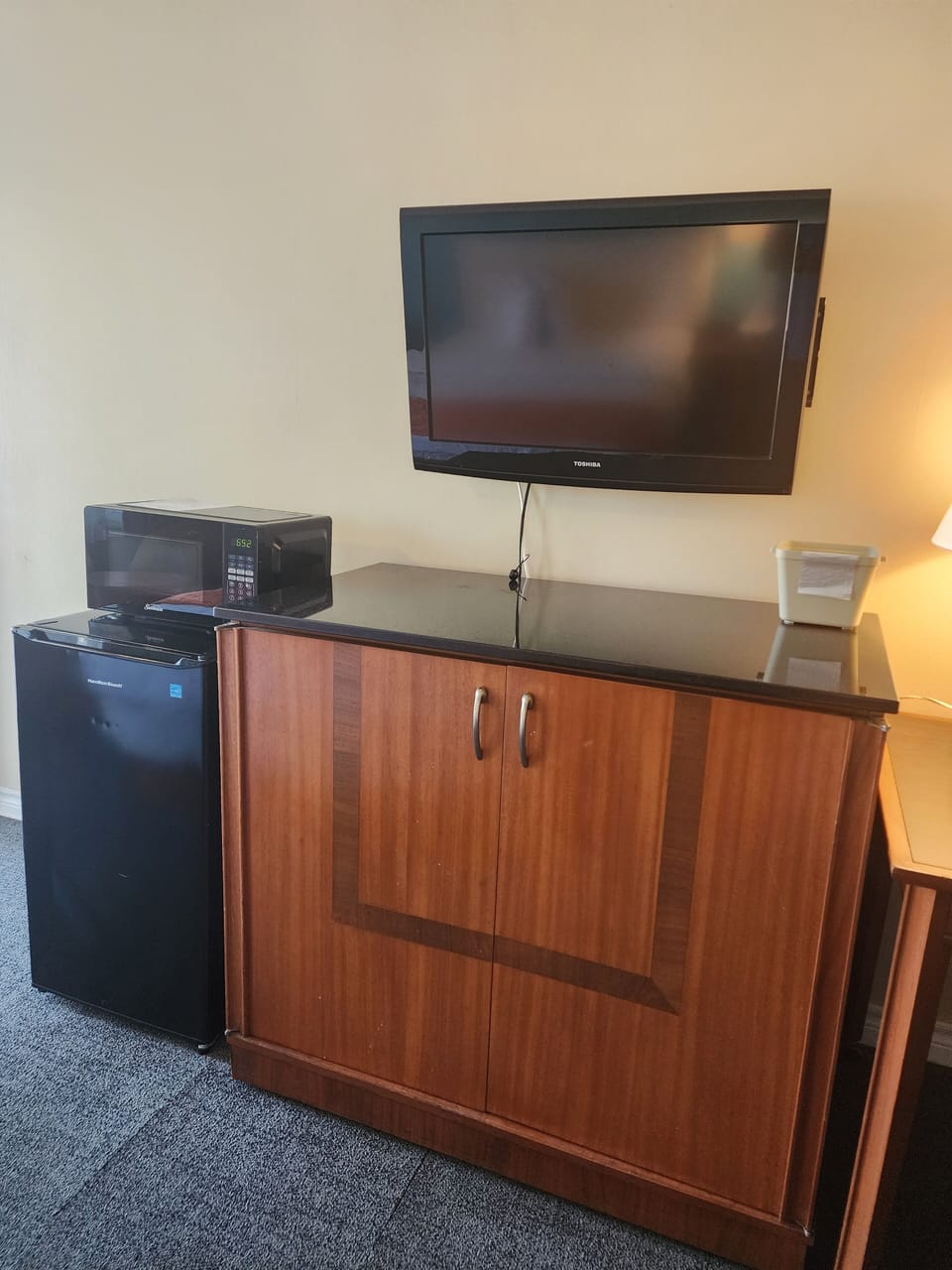 Blackout drapes, iron/ironing board, rollaway beds (surcharge)