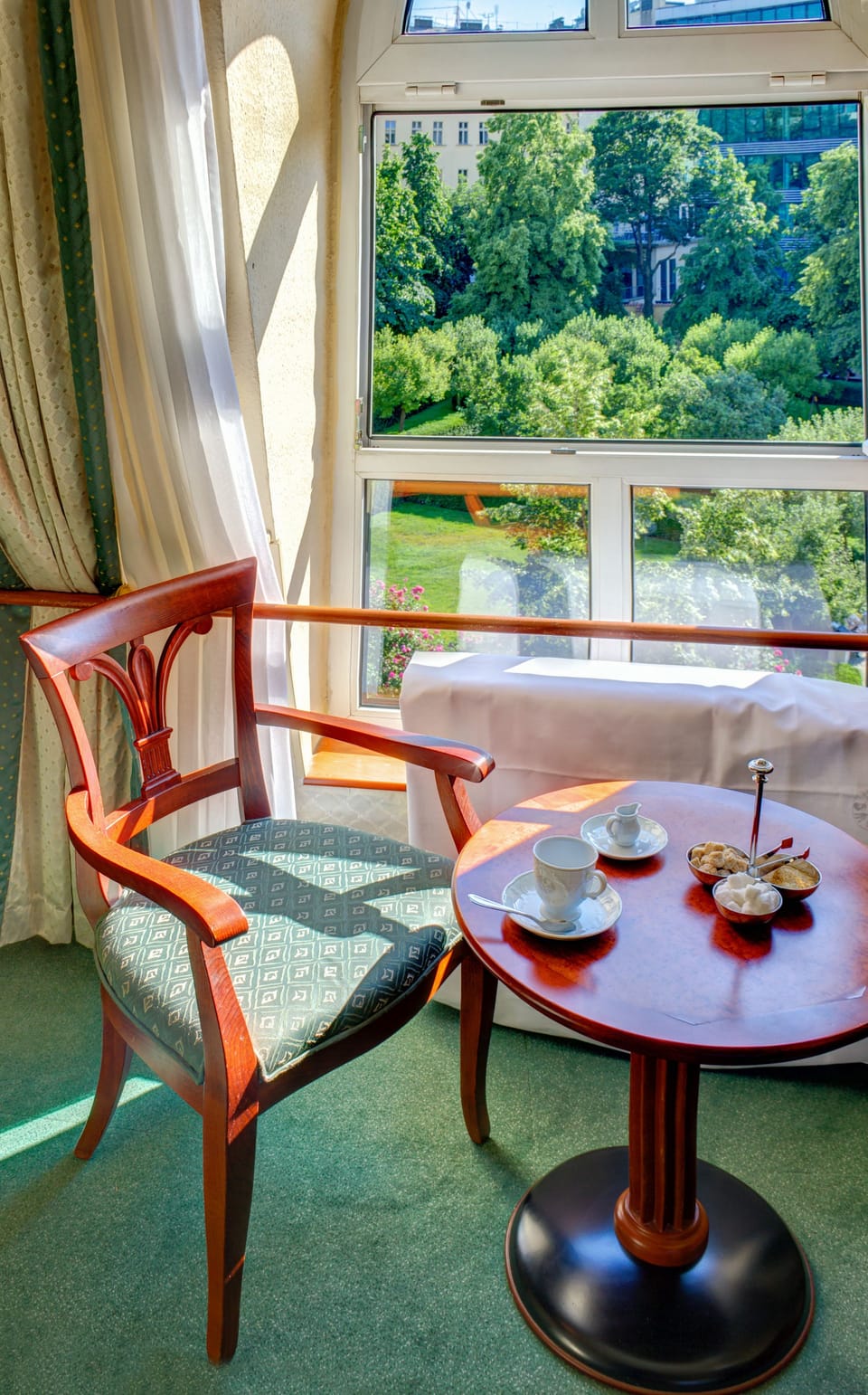 Double or Twin Room, Garden View | View from room