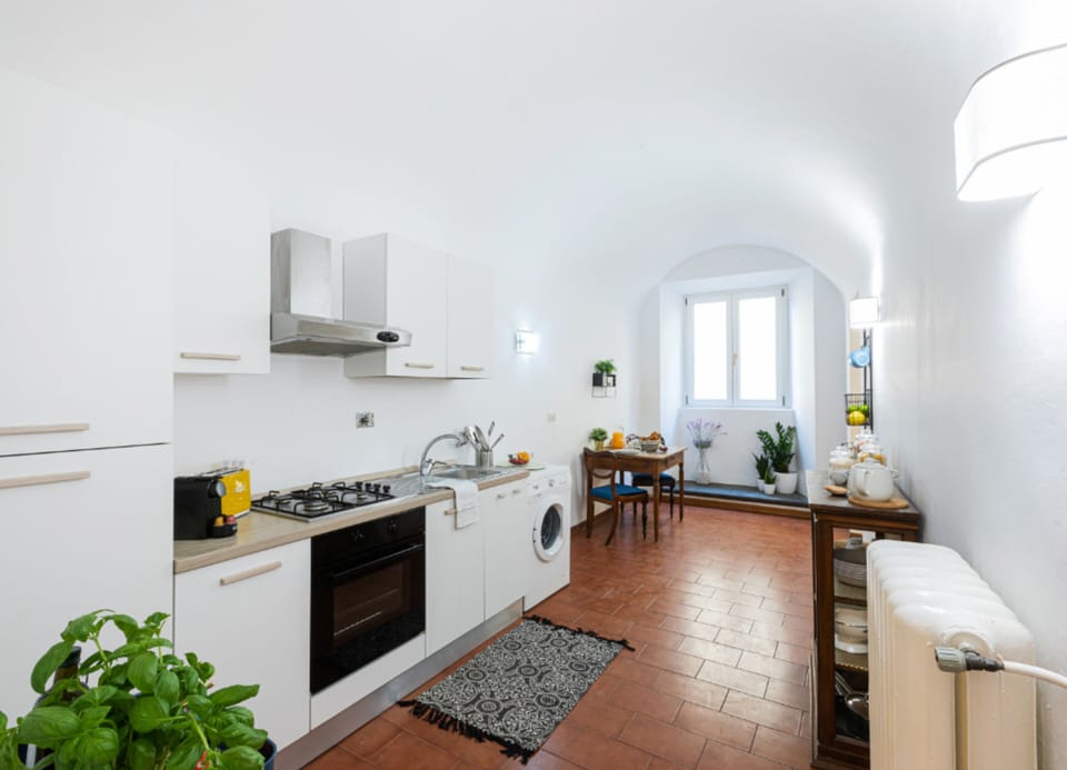 Apartment, 2 Bedrooms | Private kitchen | Full-size fridge, microwave, oven, stovetop