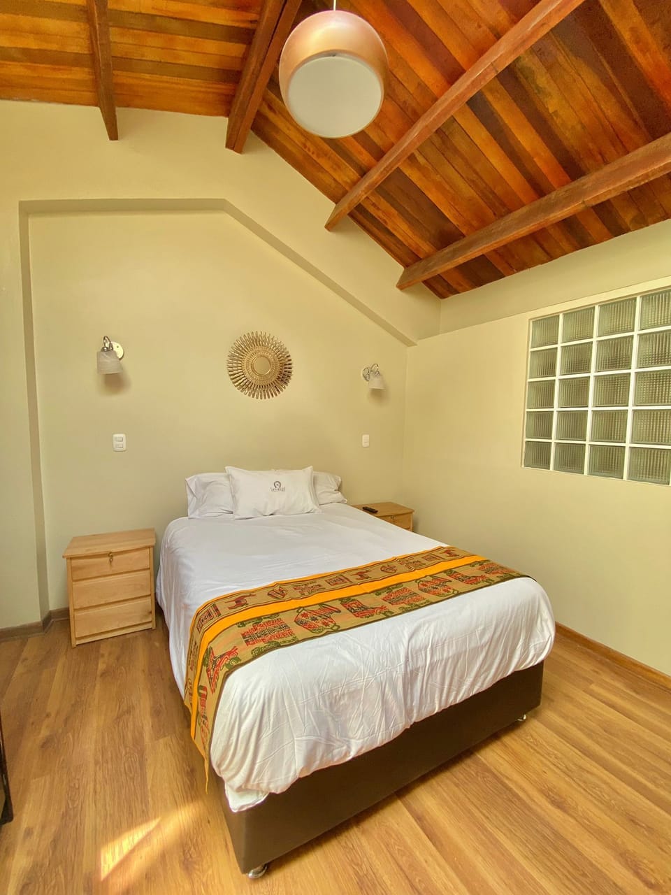 Basic Double Room | Premium bedding, down comforters, Select Comfort beds, blackout drapes