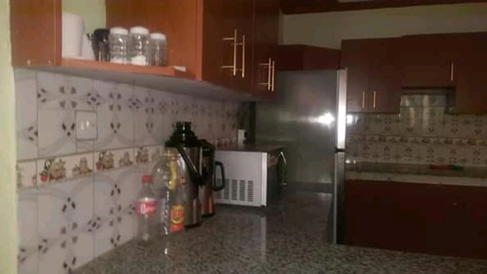 Apartment | Private kitchen | Fridge, microwave, oven, rice cooker