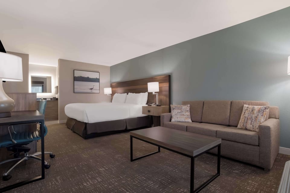 In-room safe, desk, blackout drapes, iron/ironing board