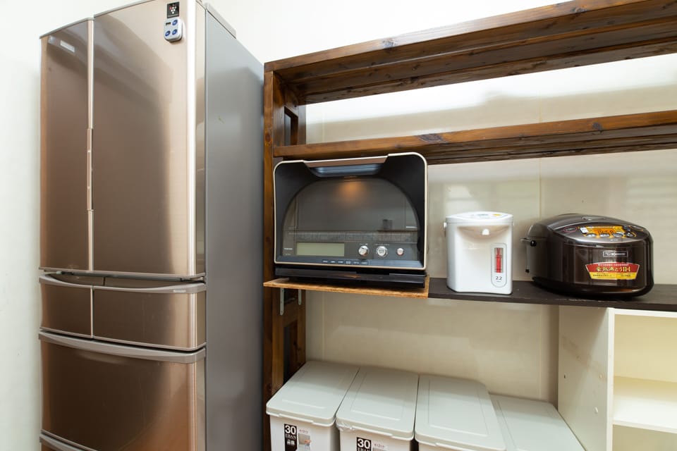 Panoramic Villa | Private kitchen | Fridge, microwave, stovetop, electric kettle