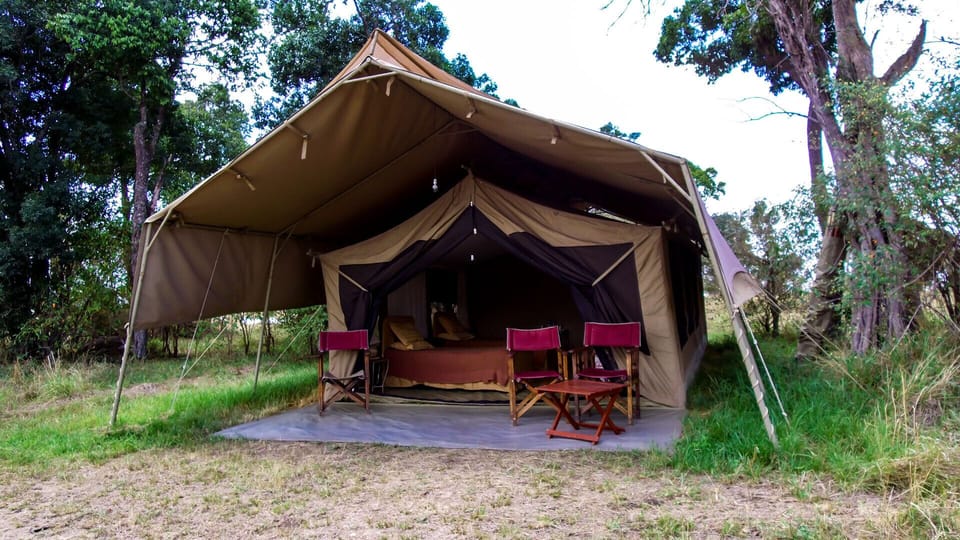 Serengeti Savannah Camps Luxury tent in Tanzania
