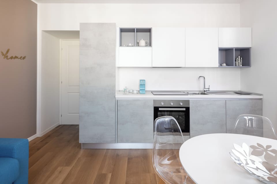 Smart Aparthotel Annex - Pozzo del Mare | Private kitchen | Espresso maker, coffee grinder