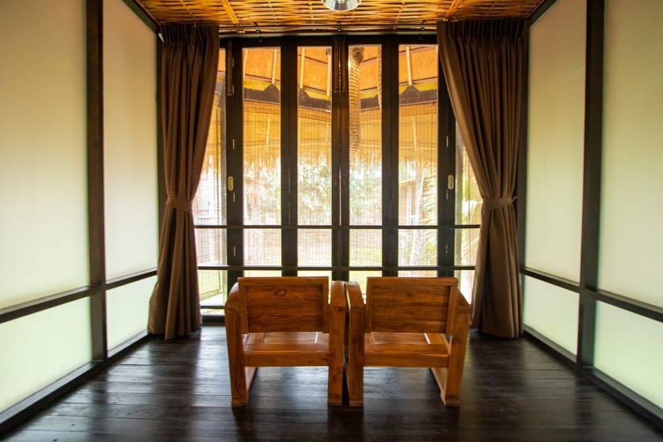 Rice Field Villa | Free minibar, blackout drapes, free WiFi, bed sheets