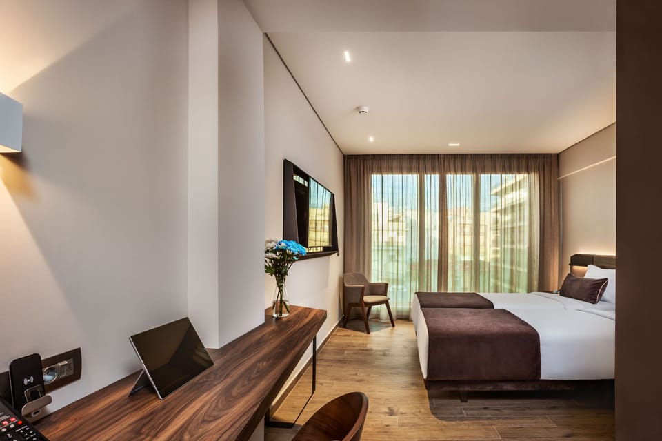 Deluxe (Twin Bed) City View | View from room