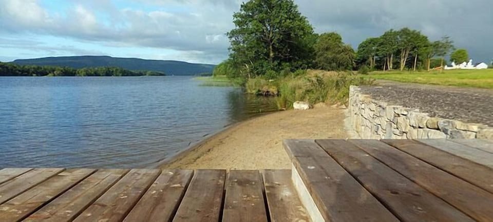Executive Lakeside Lodge at Mullans Bay Chalet in Northern Ireland