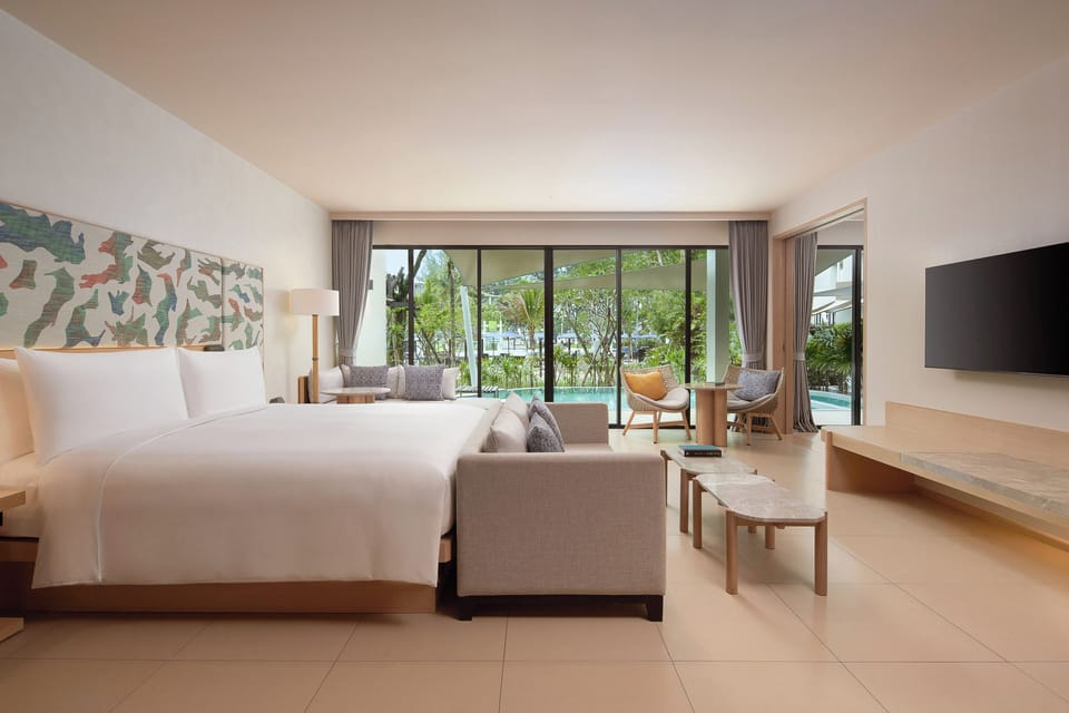 Suite, 2 Bedrooms, Private Pool | Premium bedding, down comforters, minibar, in-room safe