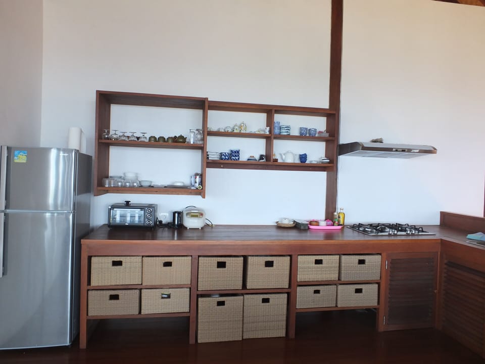 Family Villa | Private kitchen | Coffee/tea maker, electric kettle