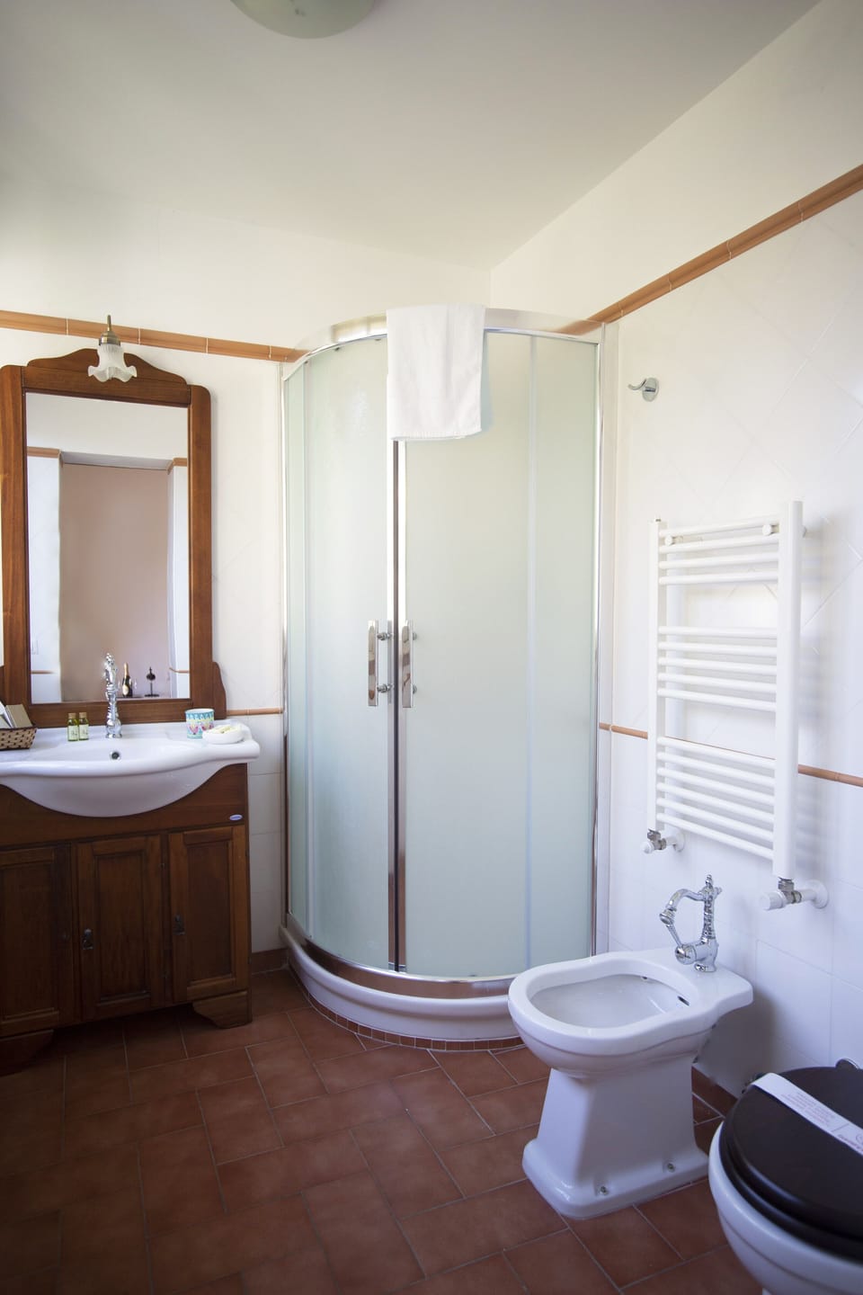 Double or Twin Room | Bathroom | Shower, free toiletries, hair dryer, slippers