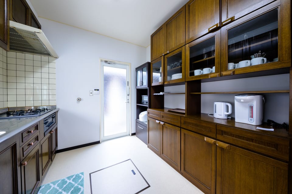 Villa | Private kitchenette | Coffee/tea maker, fridge, microwave, electric kettle