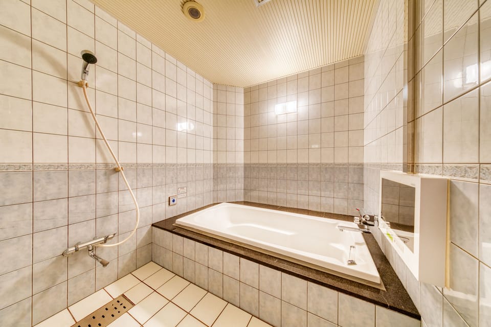 Junior Suite Room | Bathroom | Separate tub and shower, free toiletries, hair dryer, slippers