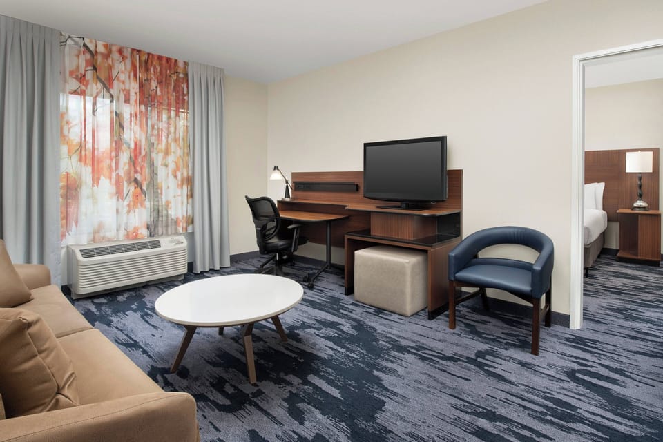 In-room safe, desk, iron/ironing board, free cribs/infant beds