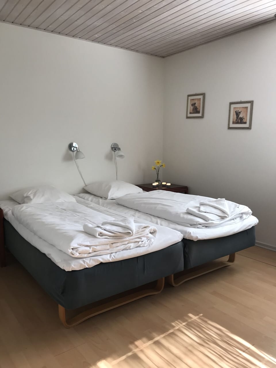 Studio Suite | Pillowtop beds, desk, soundproofing, iron/ironing board